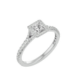 Mason Solitaire Halo Ring