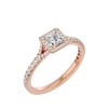 Mason Solitaire Halo Ring