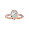Noah Solitaire Halo Ring