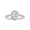 Noah Solitaire Halo Ring