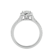 Noah Solitaire Halo Ring