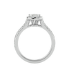 Noah Solitaire Halo Ring