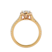 Noah Solitaire Halo Ring