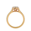 Noah Solitaire Halo Ring