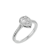 Noah Solitaire Halo Ring