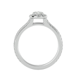 Nora Solitaire Halo Ring