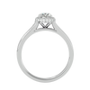 Alyssa Solitaire Halo Ring
