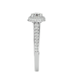 Alyssa Solitaire Halo Ring