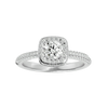 Verve Solitaire Halo Ring