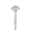 Verve Solitaire Halo Ring