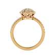 Crestora Solitaire Halo Ring