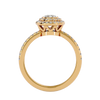 Crestora Solitaire Halo Ring