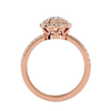 Crestora Solitaire Halo Ring
