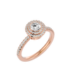 Crestora Solitaire Halo Ring