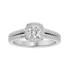 Mirela Solitaire Halo Ring