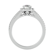 Mirela Solitaire Halo Ring