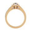 Mirela Solitaire Halo Ring