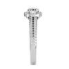 Mirela Solitaire Halo Ring