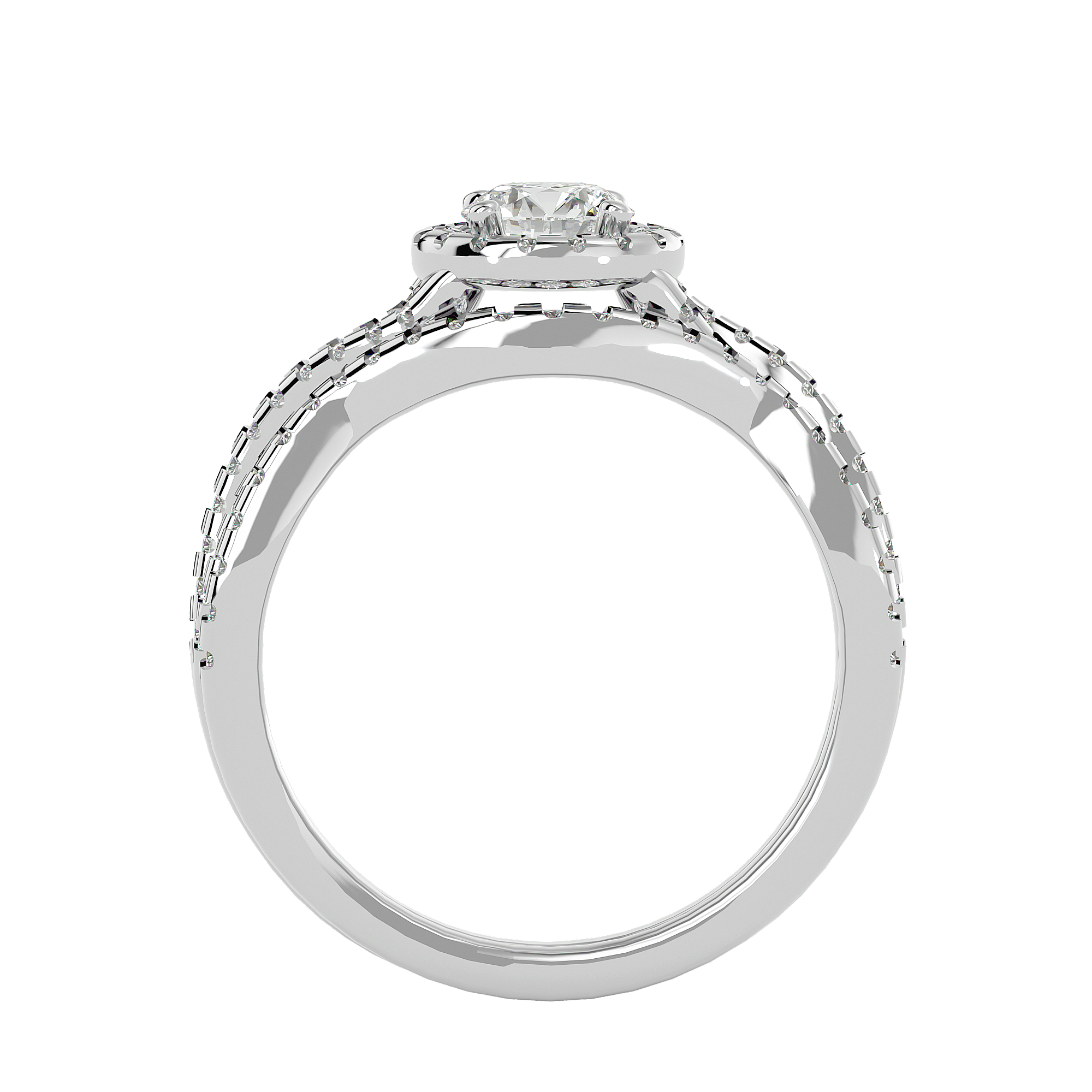 Zephyr Solitaire Ring