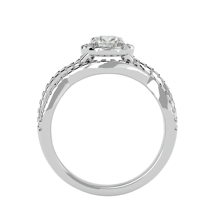 Zephyr Solitaire Ring