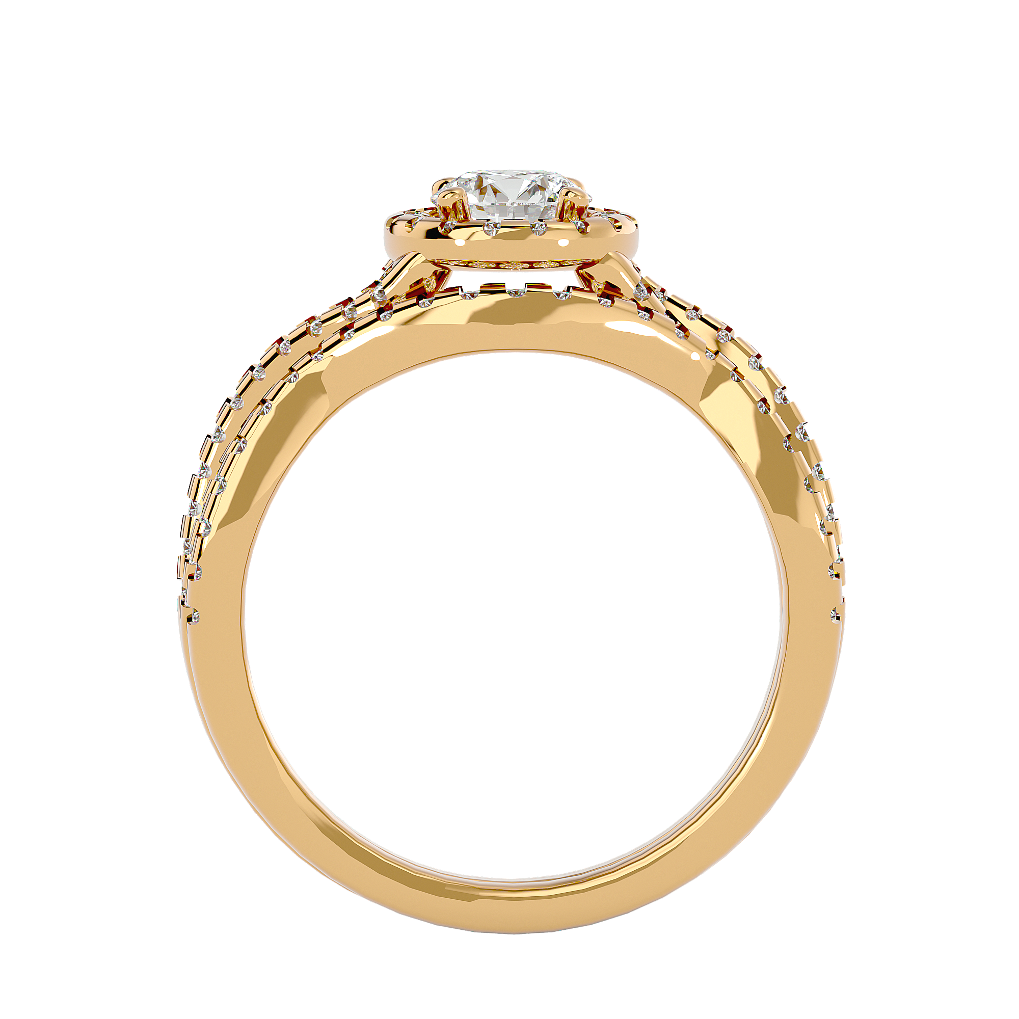 Zephyr Solitaire Ring