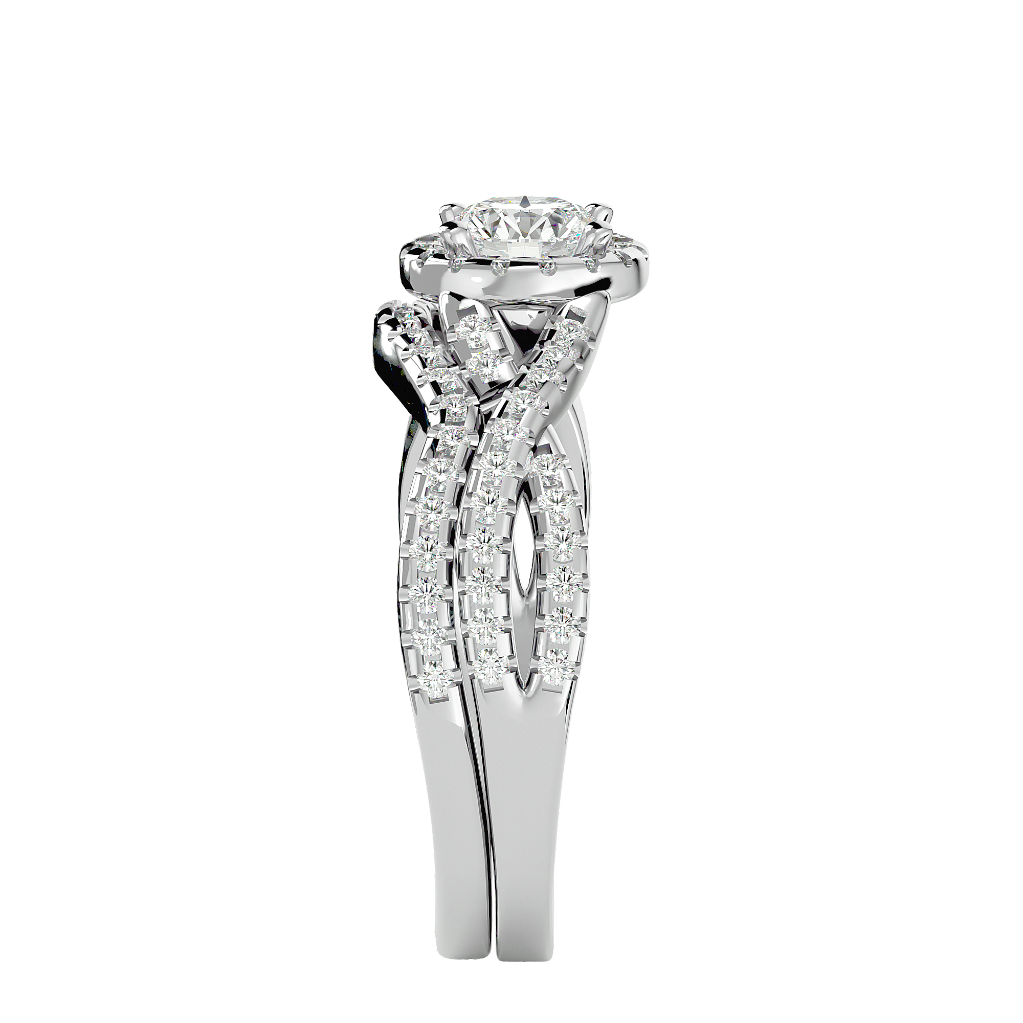 Zephyr Solitaire Ring