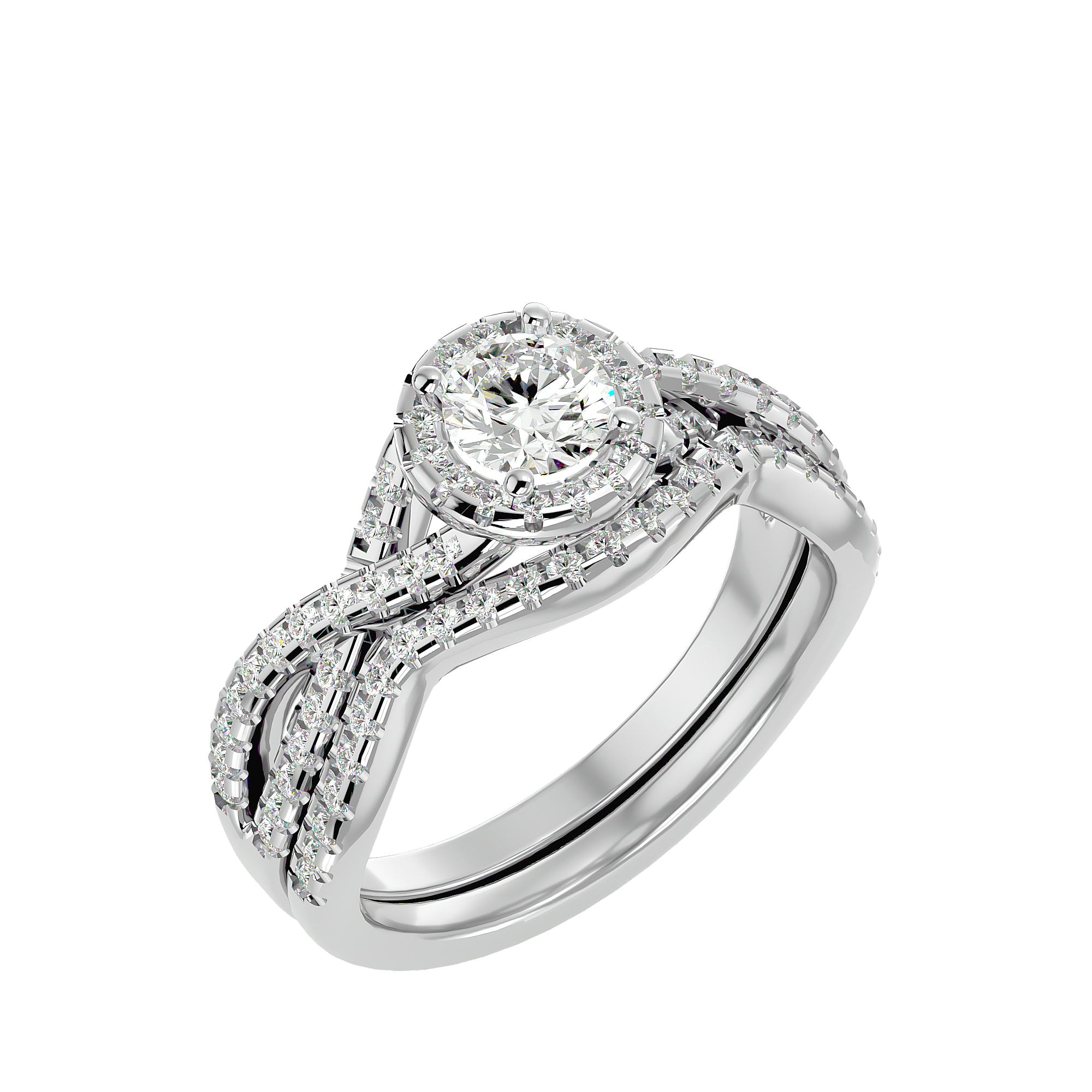 Zephyr Solitaire Ring