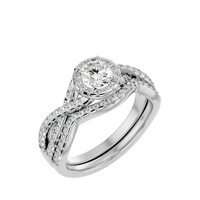 Zephyr Solitaire Ring