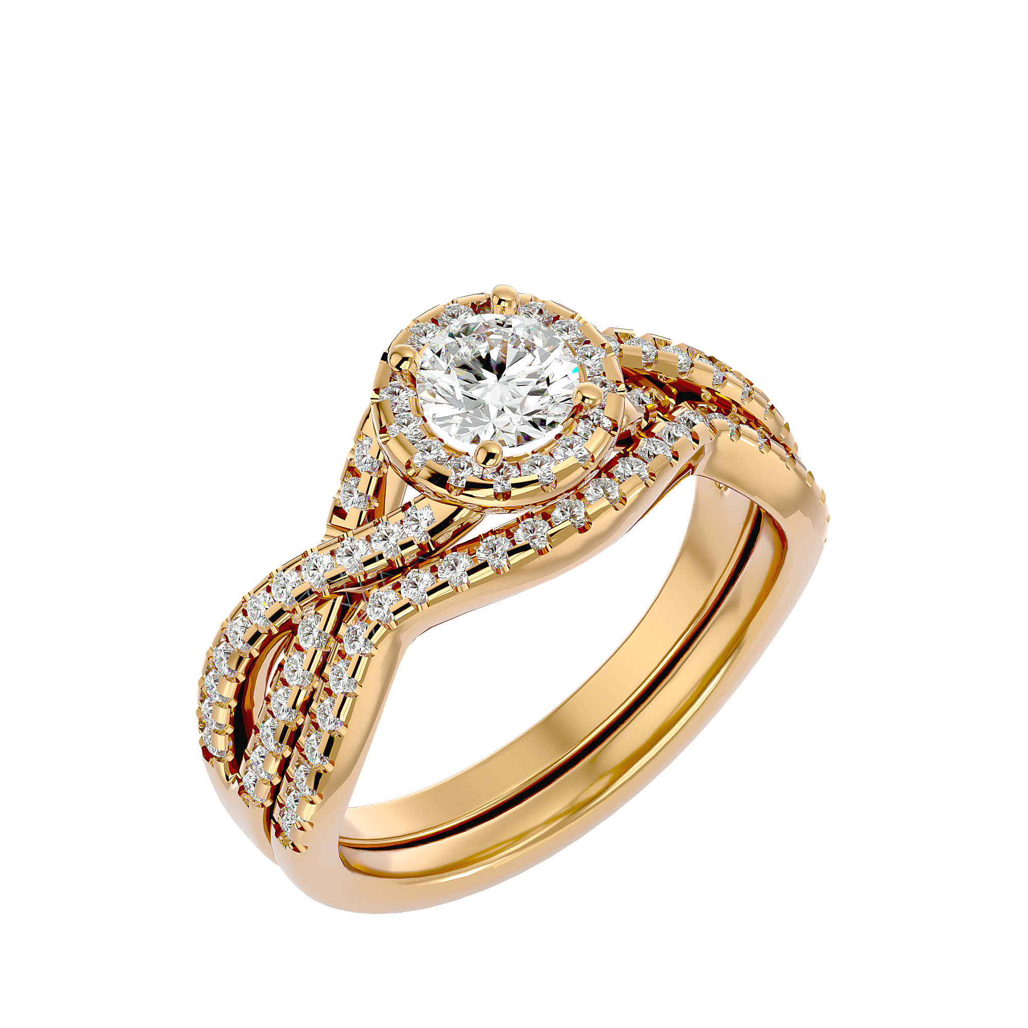 Zephyr Solitaire Ring