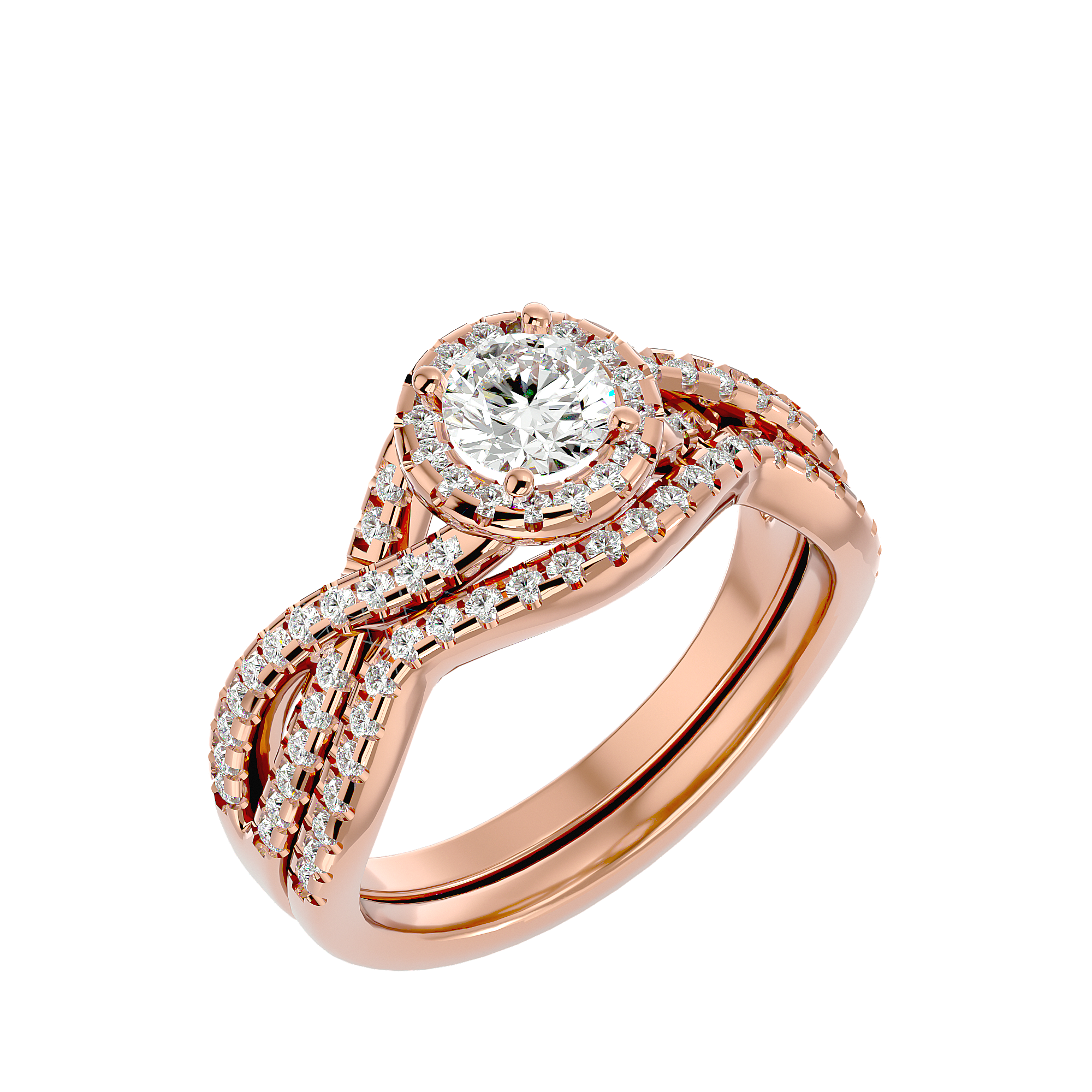 Zephyr Solitaire Ring
