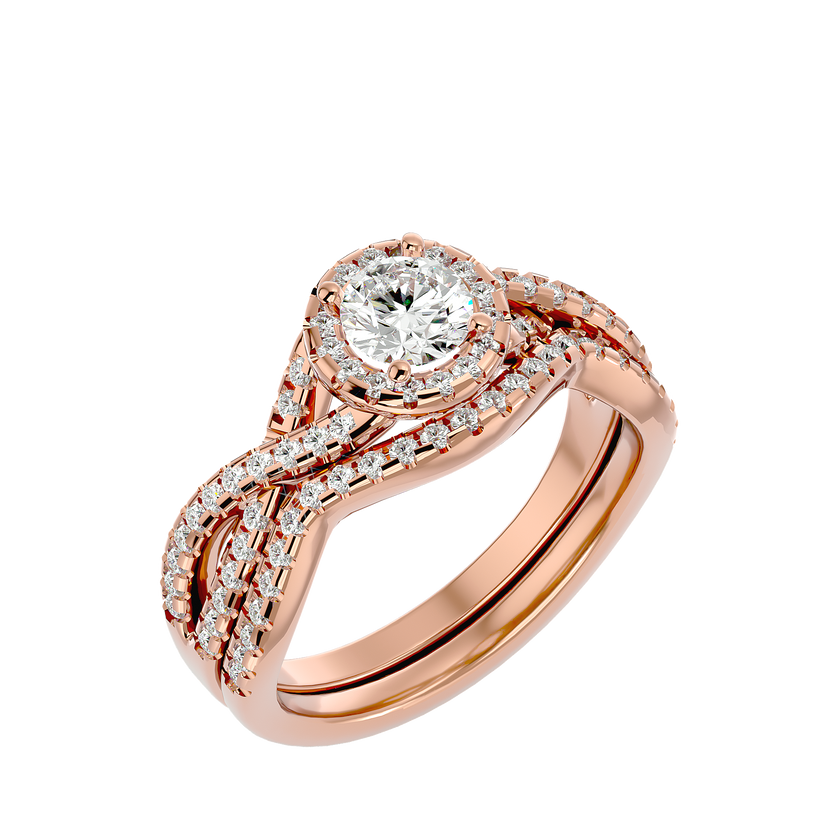 Zephyr Solitaire Ring