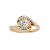 Malaha Solitaire Halo Ring