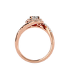 Malaha Solitaire Halo Ring