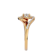 Malaha Solitaire Halo Ring