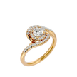 Malaha Solitaire Halo Ring