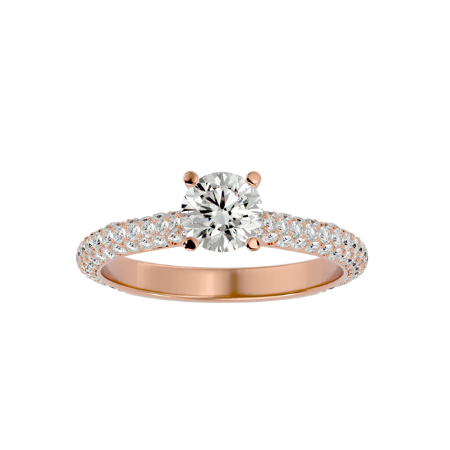 Trinity Solitaire Ring