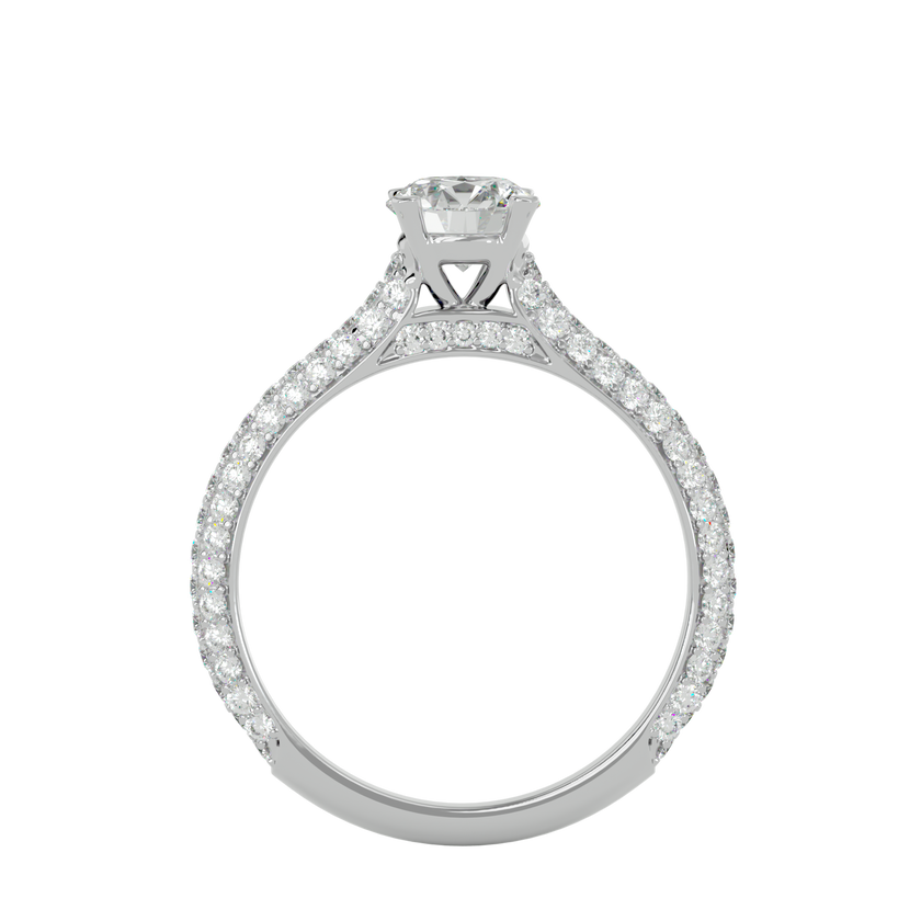Trinity Solitaire Ring