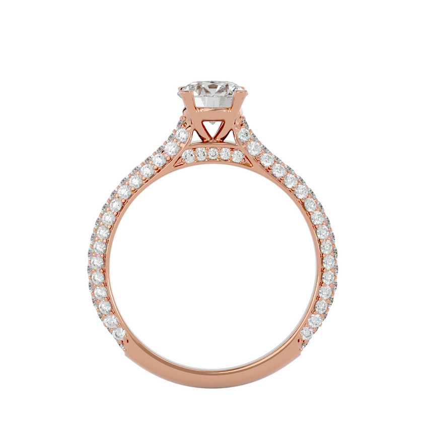 Trinity Solitaire Ring