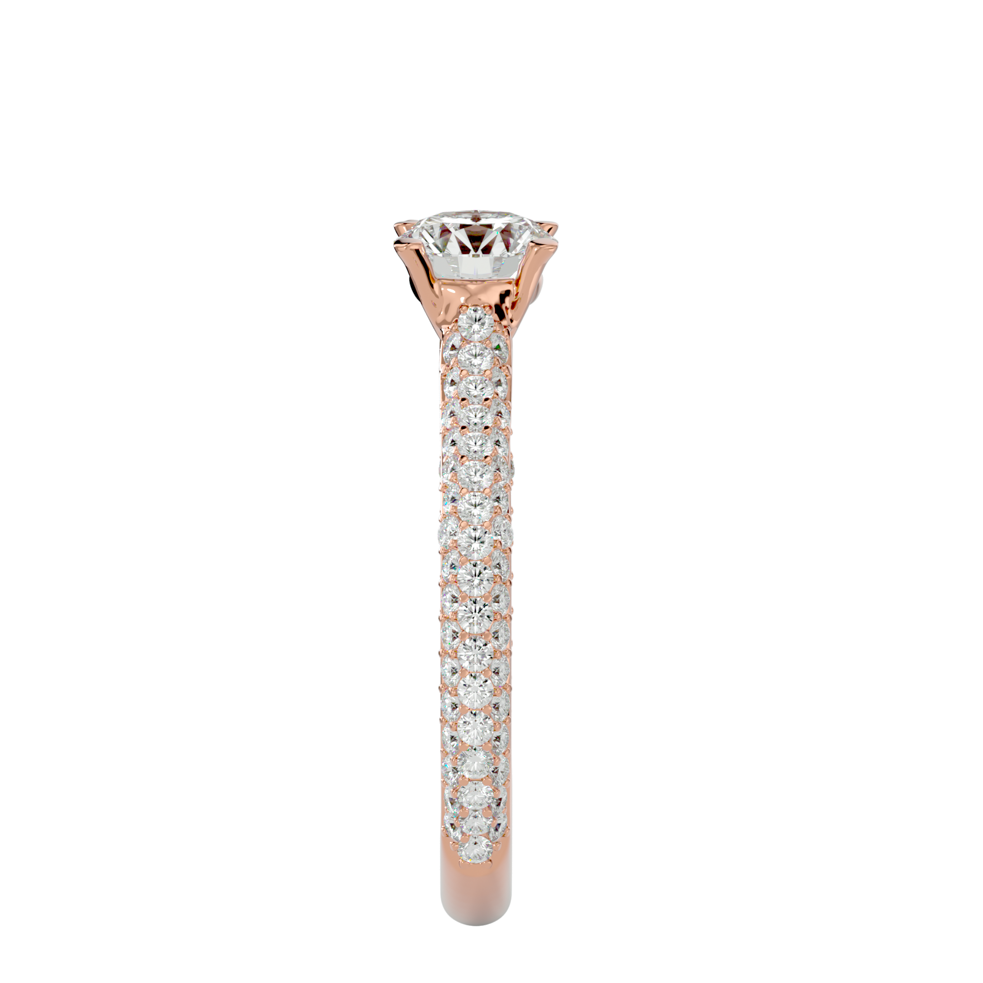 Trinity Solitaire Ring