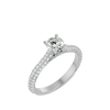 Trinity Solitaire Ring