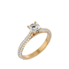 Trinity Solitaire Ring
