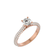 Trinity Solitaire Ring