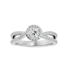Inara Solitaire Halo Ring