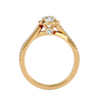 Inara Solitaire Halo Ring