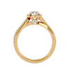 Inara Solitaire Halo Ring