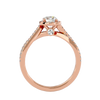 Inara Solitaire Halo Ring