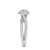 Inara Solitaire Halo Ring