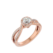 Inara Solitaire Halo Ring
