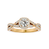 Zoella Solitaire Halo Ring