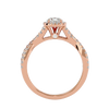 Zoella Solitaire Halo Ring